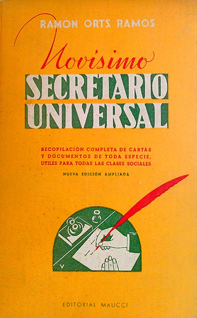 Novísimo secretario universal
