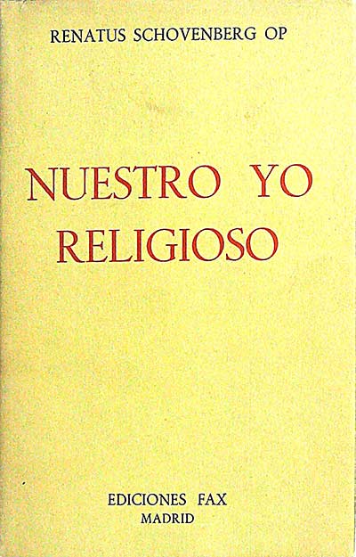 Nuestro yo religioso