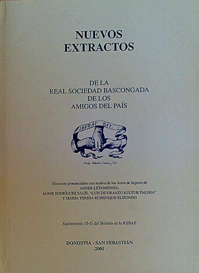 NUEVOS EXTRACTOS - Suplemento 15-G del Boletín de la RSBAP
