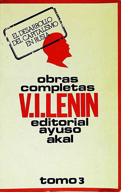 Obras completas V. I. Lenin tomo 3