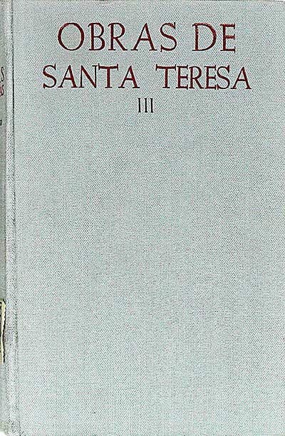 Obras de Santa Teresa III