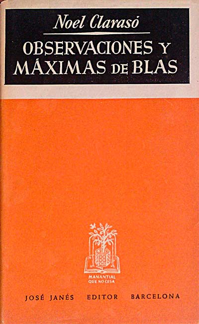 Observaciones y máximas de Blas