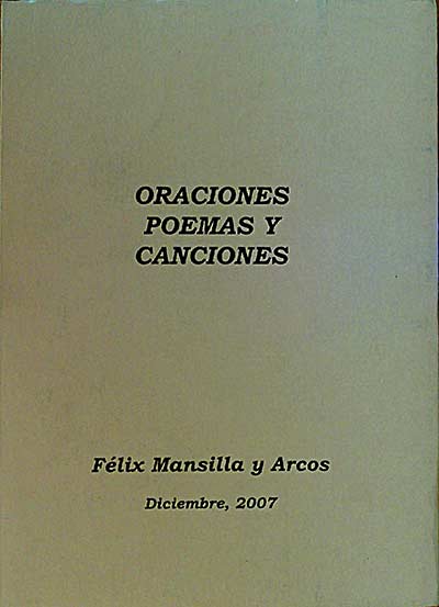 Oraciones, poemas y canciones