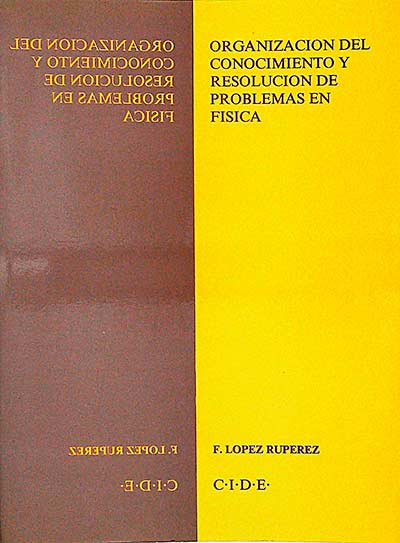 Organización del conocimiento y resolución de problemas en Física