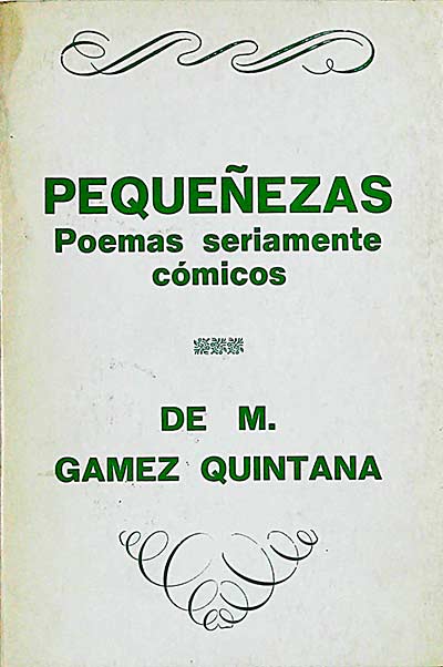 Pequeñezas. Poemas seriamente cómicos