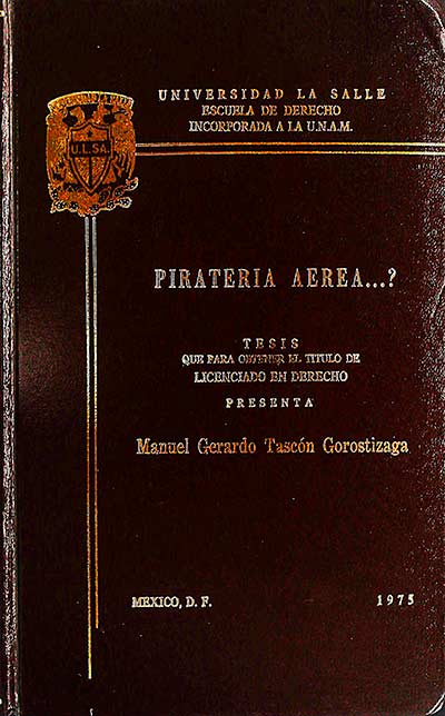 Piratería aérea...?