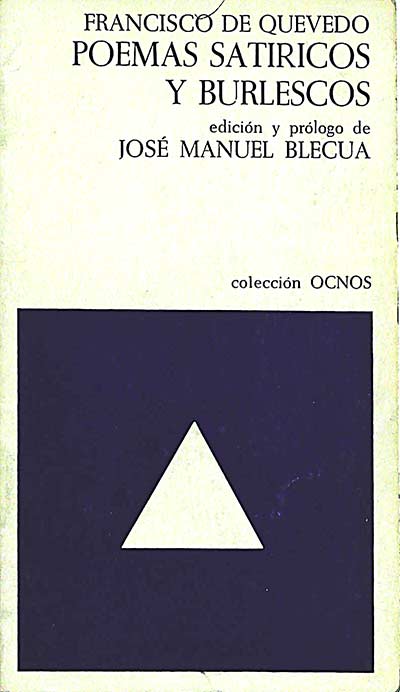 Poemas satíricos y burlescos