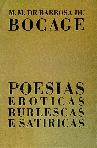 Poesías eróticas, burlescas e satíricas