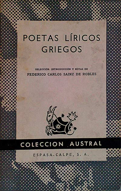 Poestas líricos Griegos