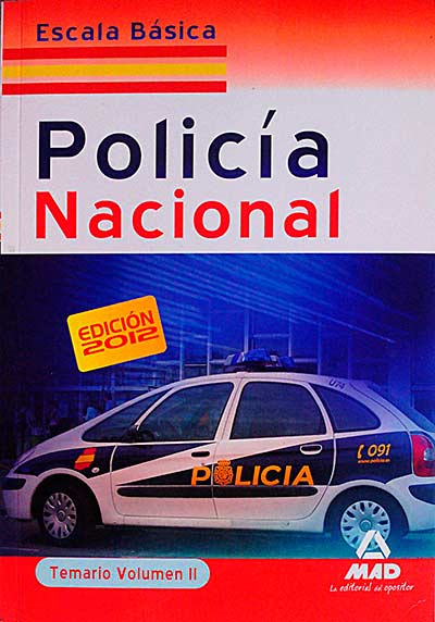 Policía Nacional. Escala básica. Temario II
