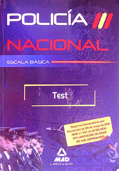 Policía Nacional. Escala básica