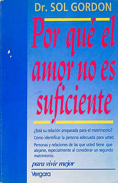 Por qué el amor no es suficiente