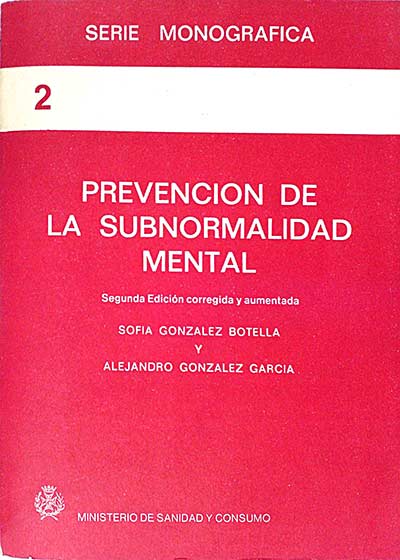 Prevención de la subnormalidad mental