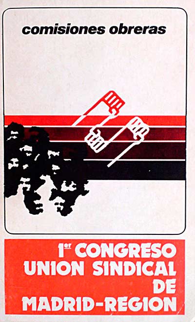 Primer congreso de la unión sindical de Madrid-Región