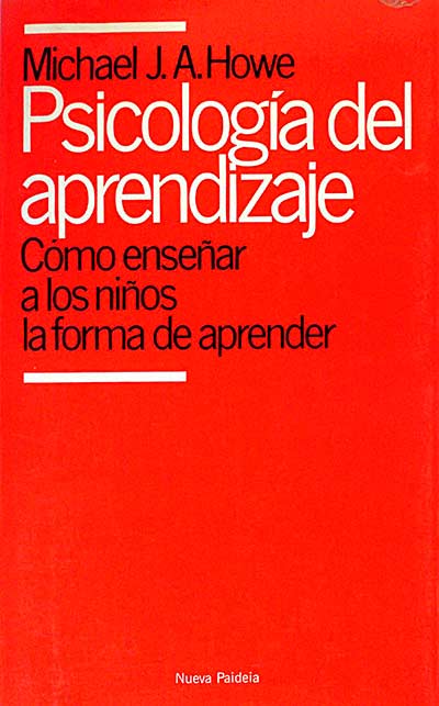 Psicología del aprendizaje