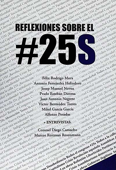 Reflexiones sobre el #25S
