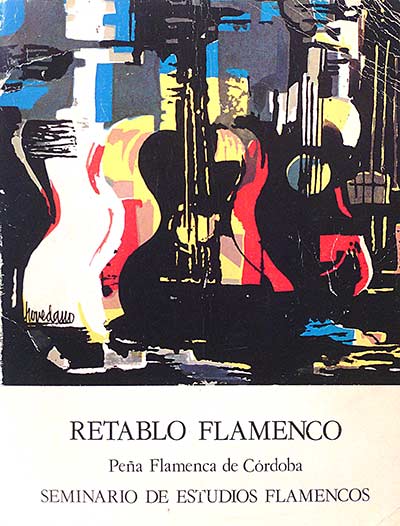 Retablo flamenco. Peña flamenca de Córdoba. Seminario de Estudios Flamencos