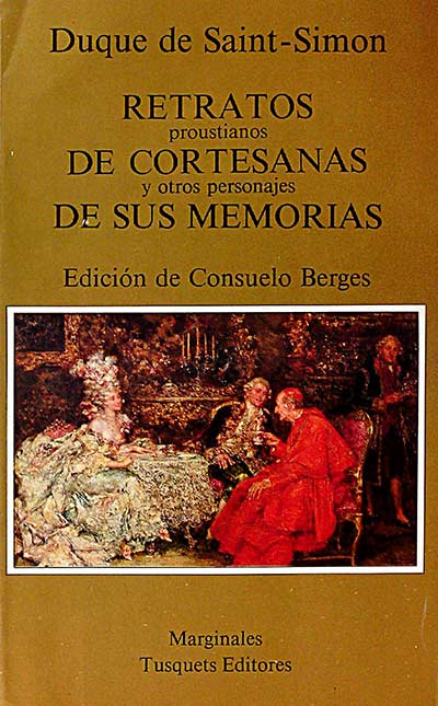 Retratos proustianos de cortesanas y otros personajes