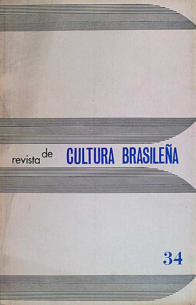 Revista de cultura brasileña 34