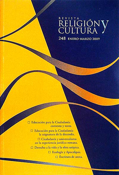 Revista religión y cultura 248 enero-marzo