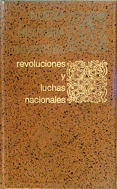Revoluciones y luchas nacionales I : la burguesía adquiere conciencia nacional