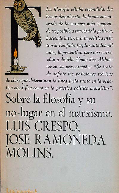 Sobre la filosofía y su no-lugar en el marxismo