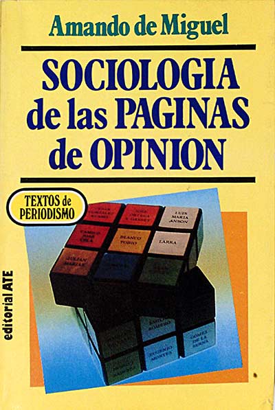 Sociología de las páginas de opinión