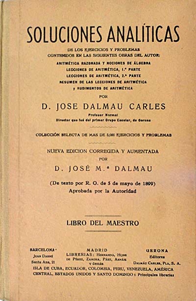 Soluciones analíticas