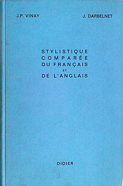 Stylistique comparéé du Français et de L´anglais 