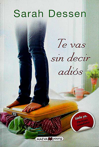 Te vas sin decir adiós