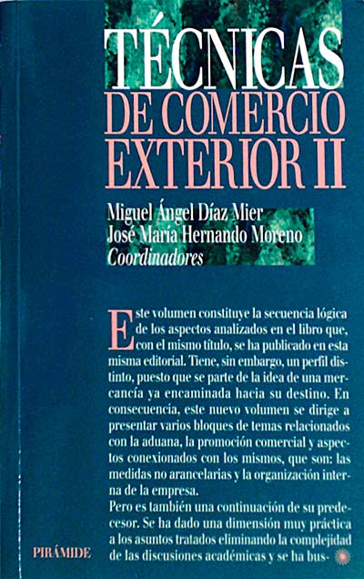Técnicas de comercio exterior II