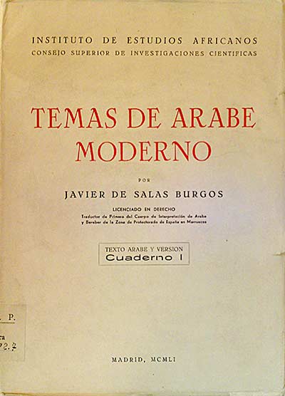 Temas de árabe moderno