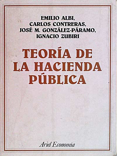 Teoría de la Hacienda Pública