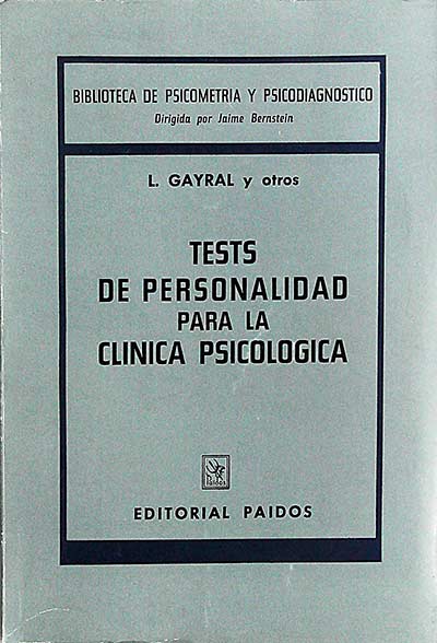 Tests de personalidad para la clínica psicológica