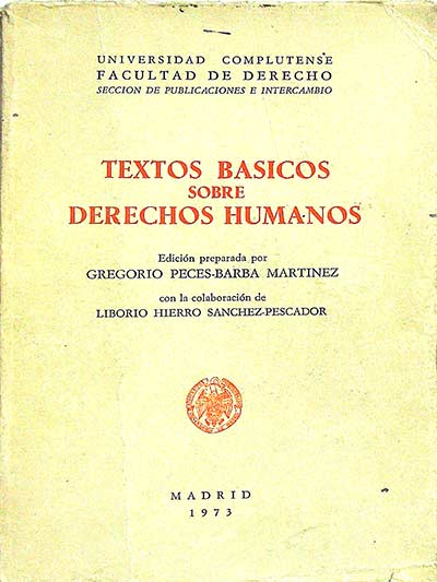 Textos básicos sobre derechos humanos