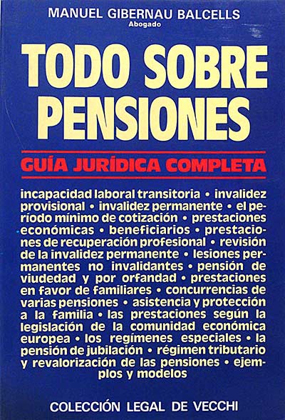 Todo sobre pensiones. Guía jurídica completa