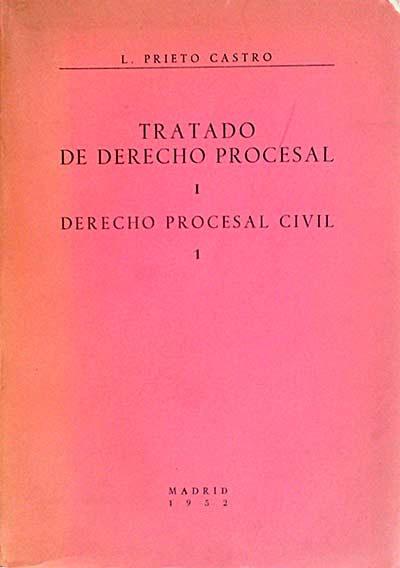 Tratado de derecho procesal I 