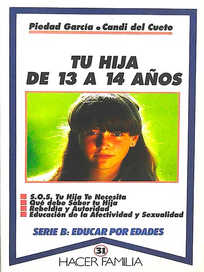 Tu hija de 13 a 14 años