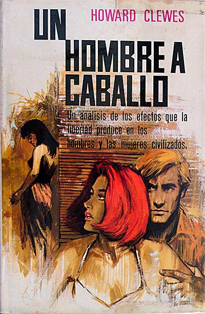 Un hombre a caballo.