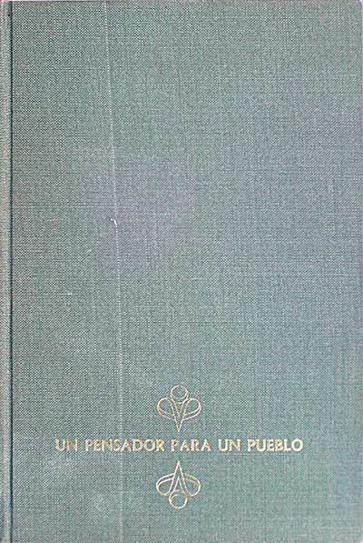 Un pensador para un pueblo