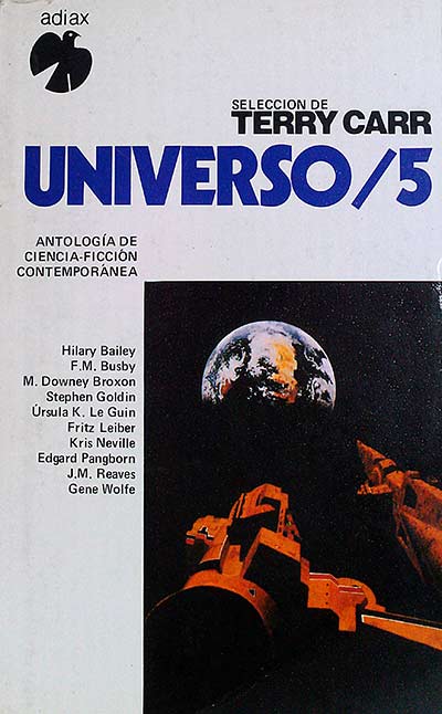 UNIVERSO/5. ANTOLOGÍA DE CIENCIA-FICCIÓN CONTEMPORÁNEA