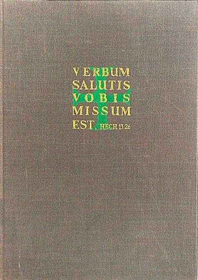 Verbum Salutis Vobis Missum