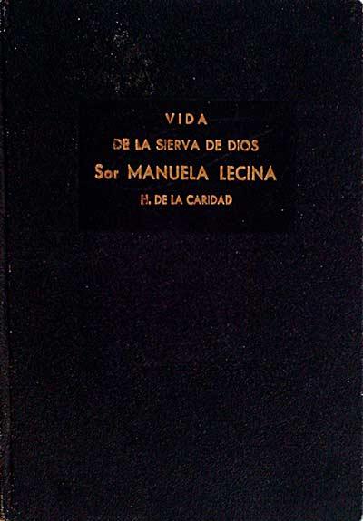 Vida de la sierva de Dios Sor Manuela Lecina