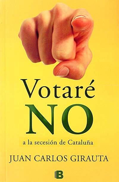 Votaré no a la secesión de Cataluña