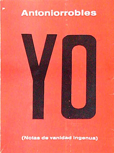 YO (Notas de vanidad ingenua)
